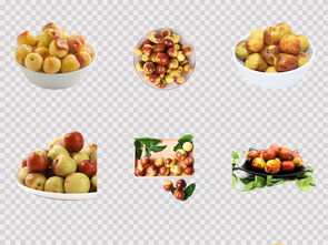 新鮮冬棗，脆甜美味 高質(zhì)海報(bào)設(shè)計(jì)PNG素材一站式下載